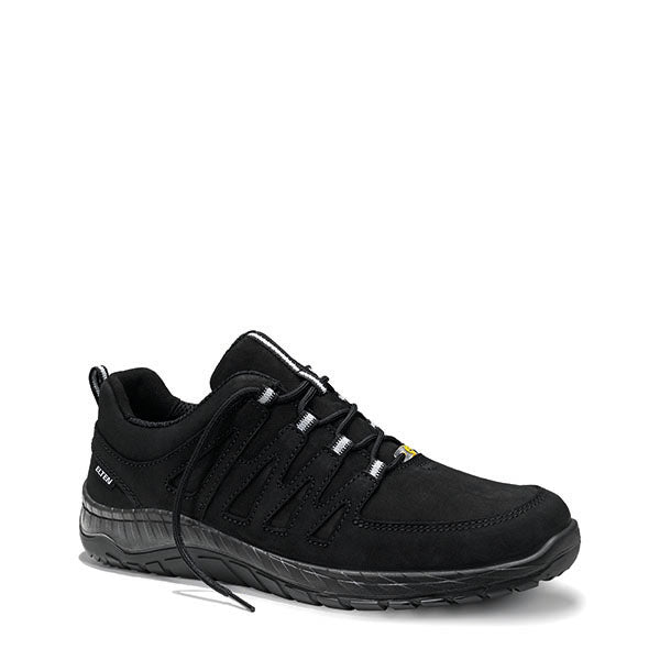 MADDOX black leather Low ESD O2