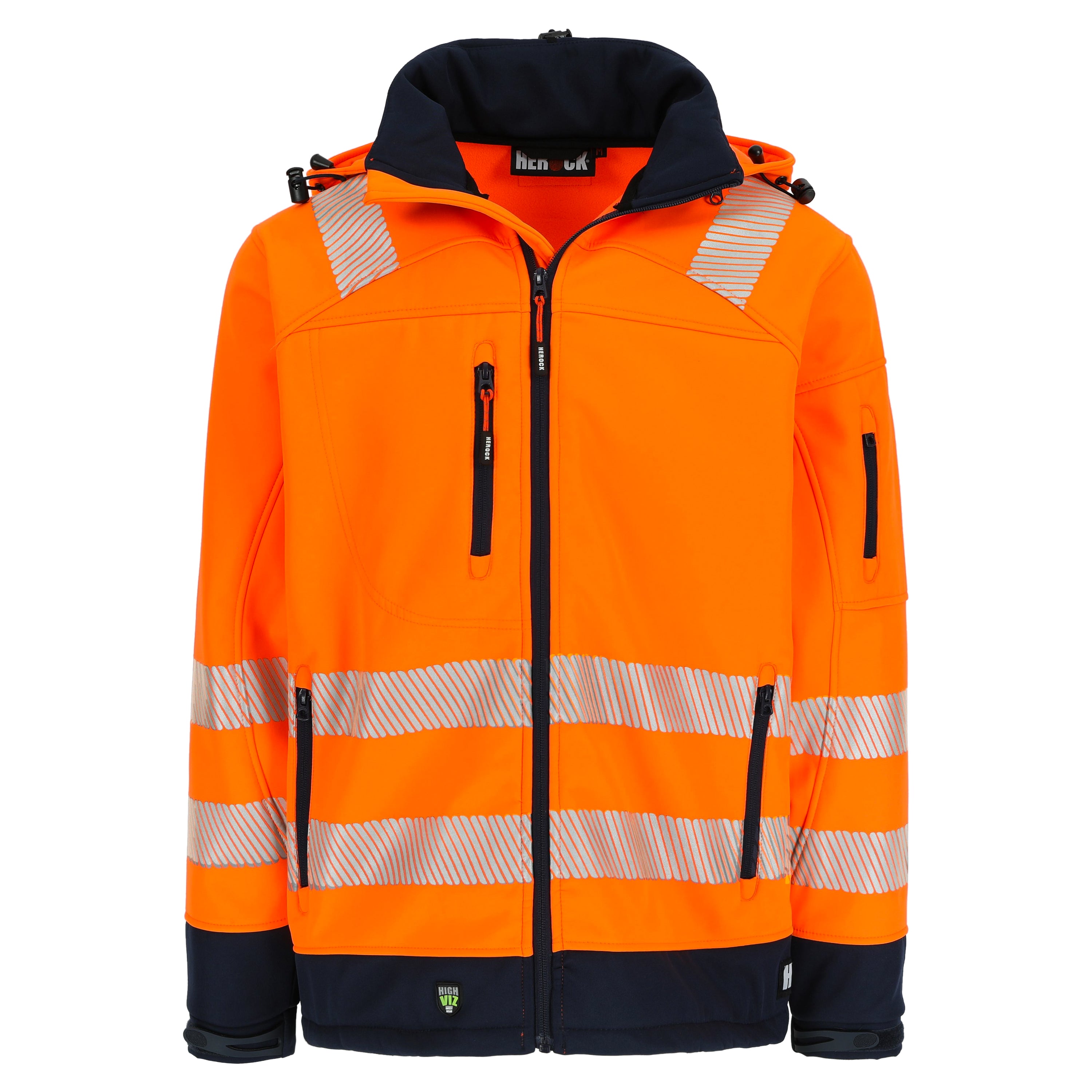 GREGOR HIGH VIZ SOFTSHELL JAS