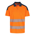 ORBIT HIGH VIZ POLO KORTE MOUWEN