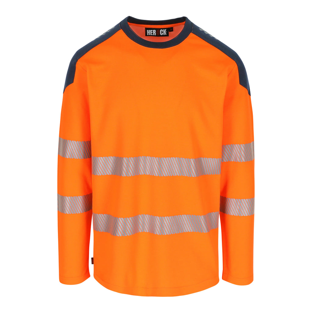 LUNAR HIGH VIZ T-SHIRT LANGE MOUWEN