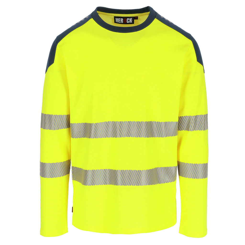 LUNAR HIGH VIZ T-SHIRT LANGE MOUWEN